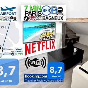  Appartement Bagneux Paris Confort Netflix Rer B